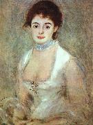 Pierre Renoir Portrait of Madame Henriot oil painting on canvas